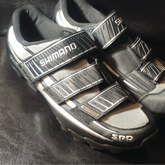 Shimano SPD SH-M121G Men’s Black Silver Mountain Bike Cycling Shoes 42/8.5US - Picture 3 of 12